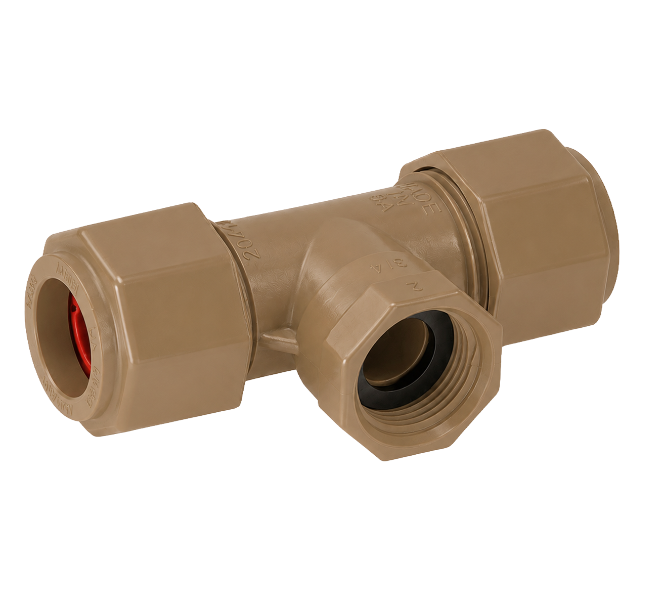Tee CxCxF 22mm x 22mm x 3/4"