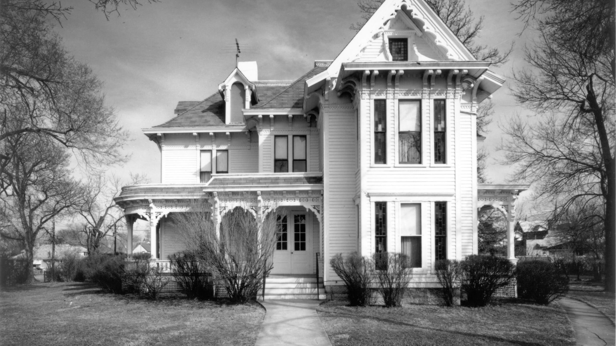 The Truman family home at 219 North Delaware Street in Independence, Missouri.