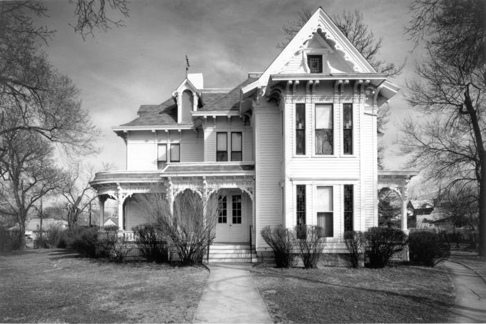 The Truman family home at 219 North Delaware Street in Independence, Missouri.