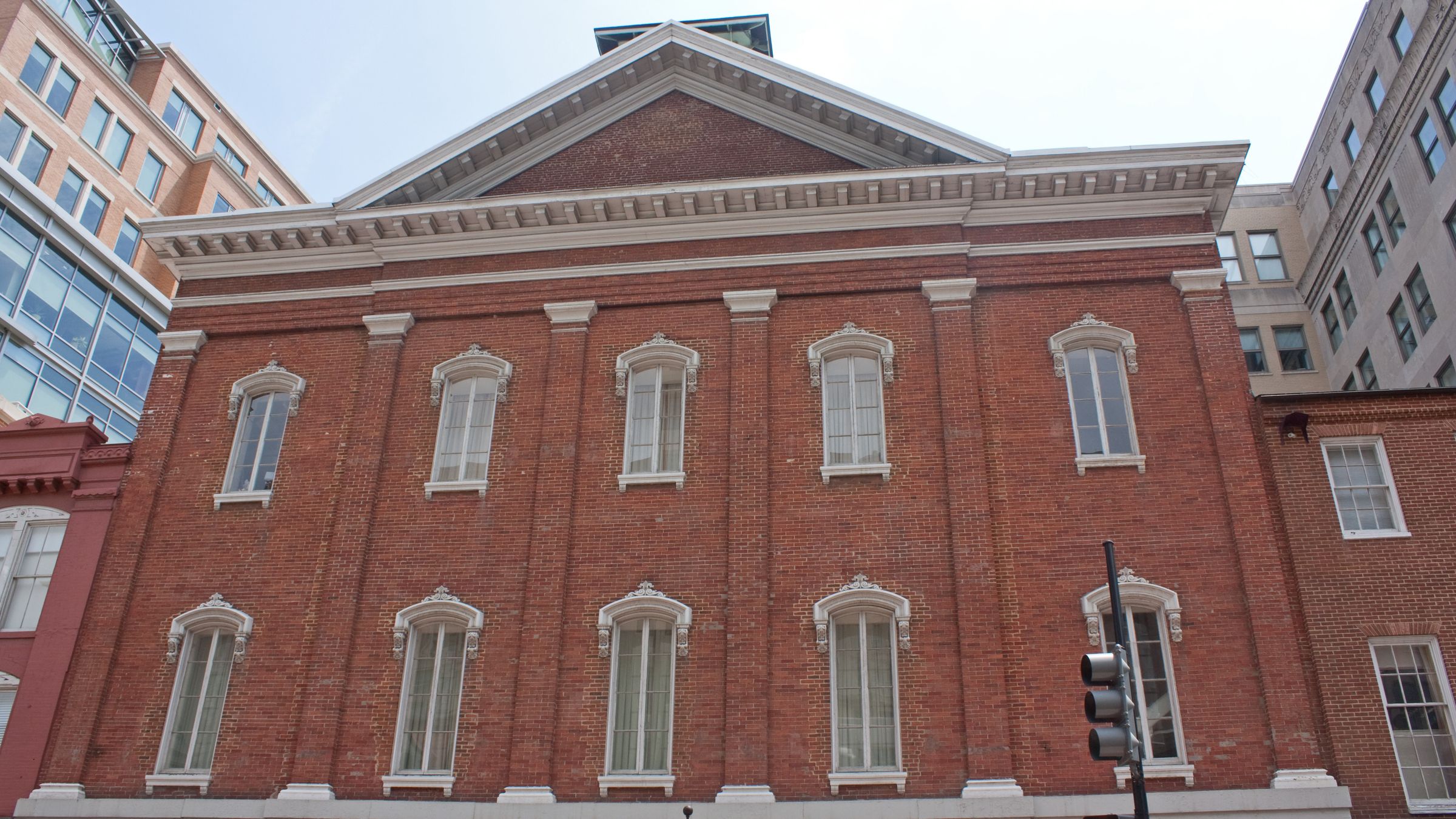 The exterior of Ford's Theatre in Washington, D.C.