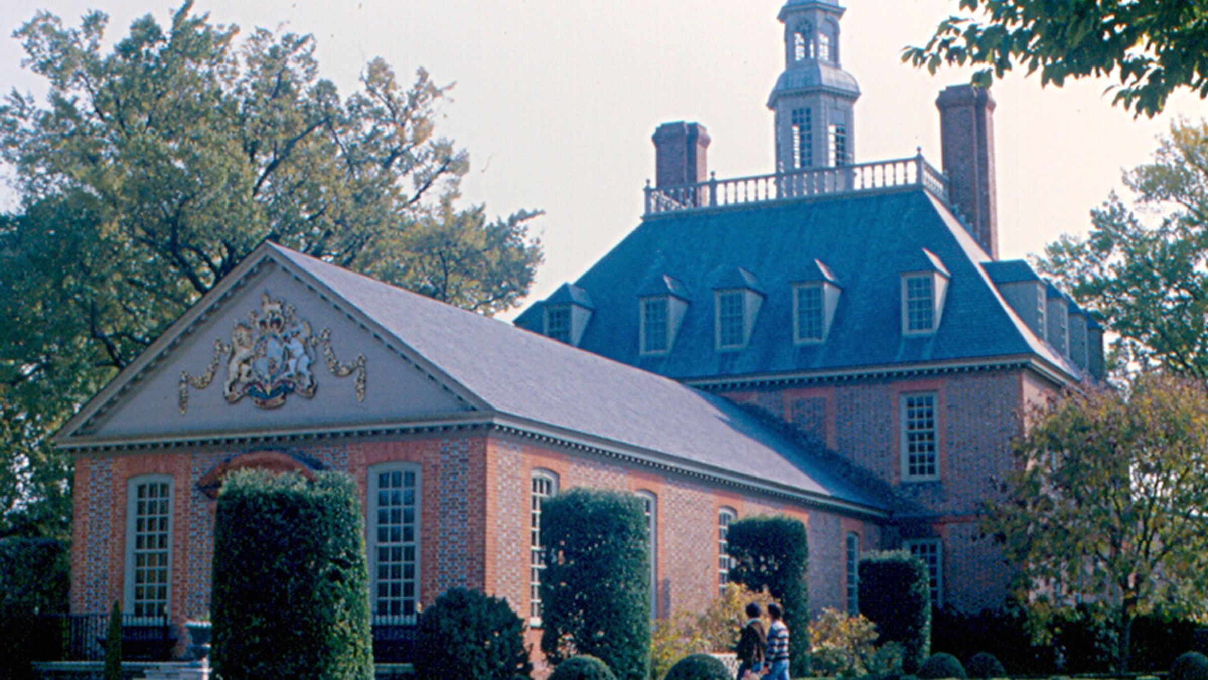 The Governor's Palace at Colonial Williamsburg, Virginia.