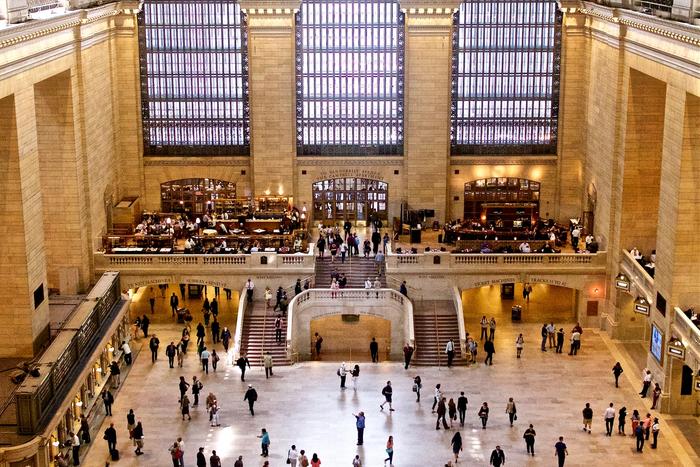 The vast Main Concourse of Grand Central Terminal.