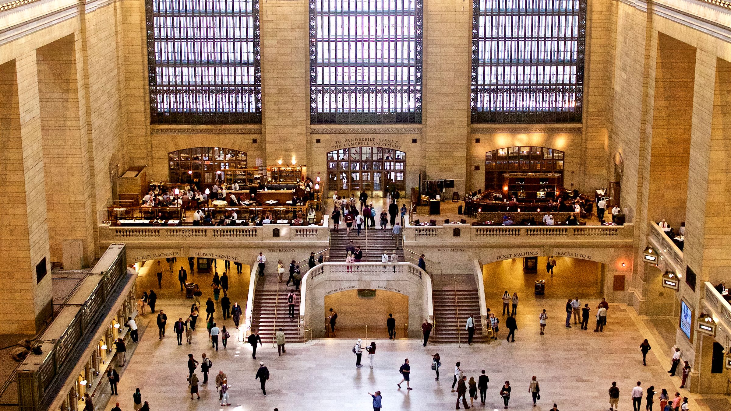 The vast Main Concourse of Grand Central Terminal.