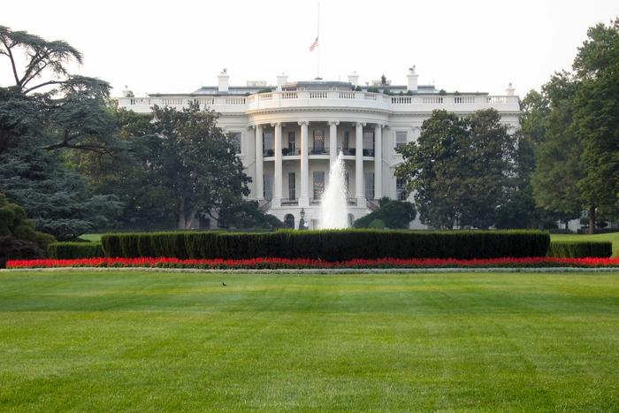 The south side of the White House, Washington, D.C.