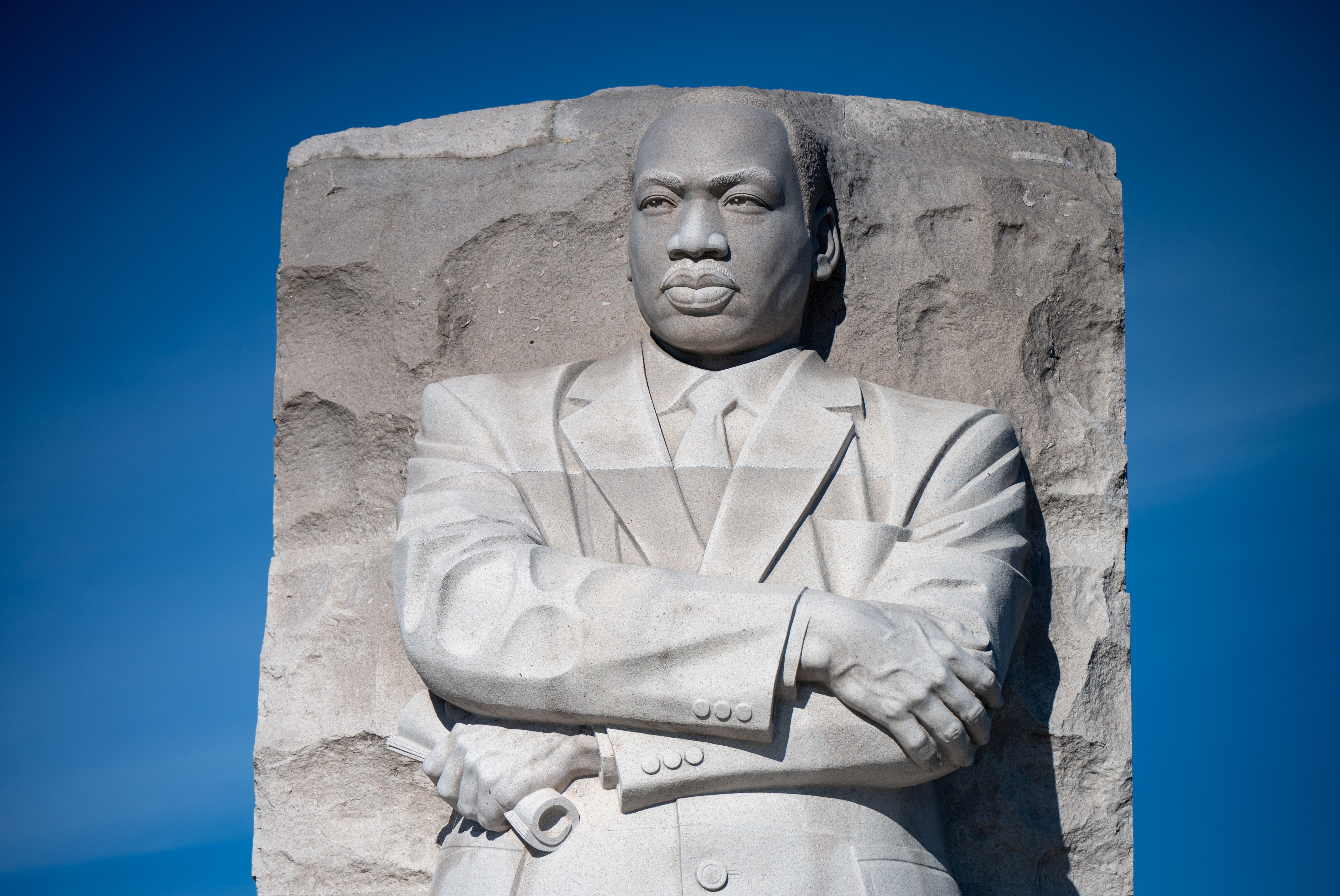 The inscription wall at the Martin Luther King Jr. Memorial.