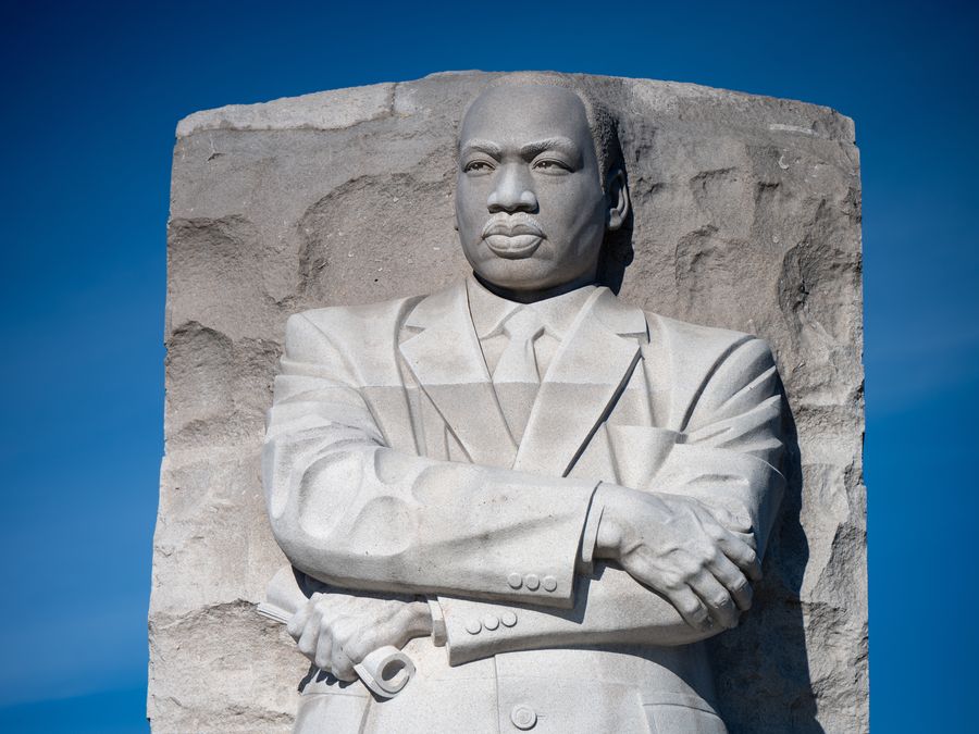 The inscription wall at the Martin Luther King Jr. Memorial.