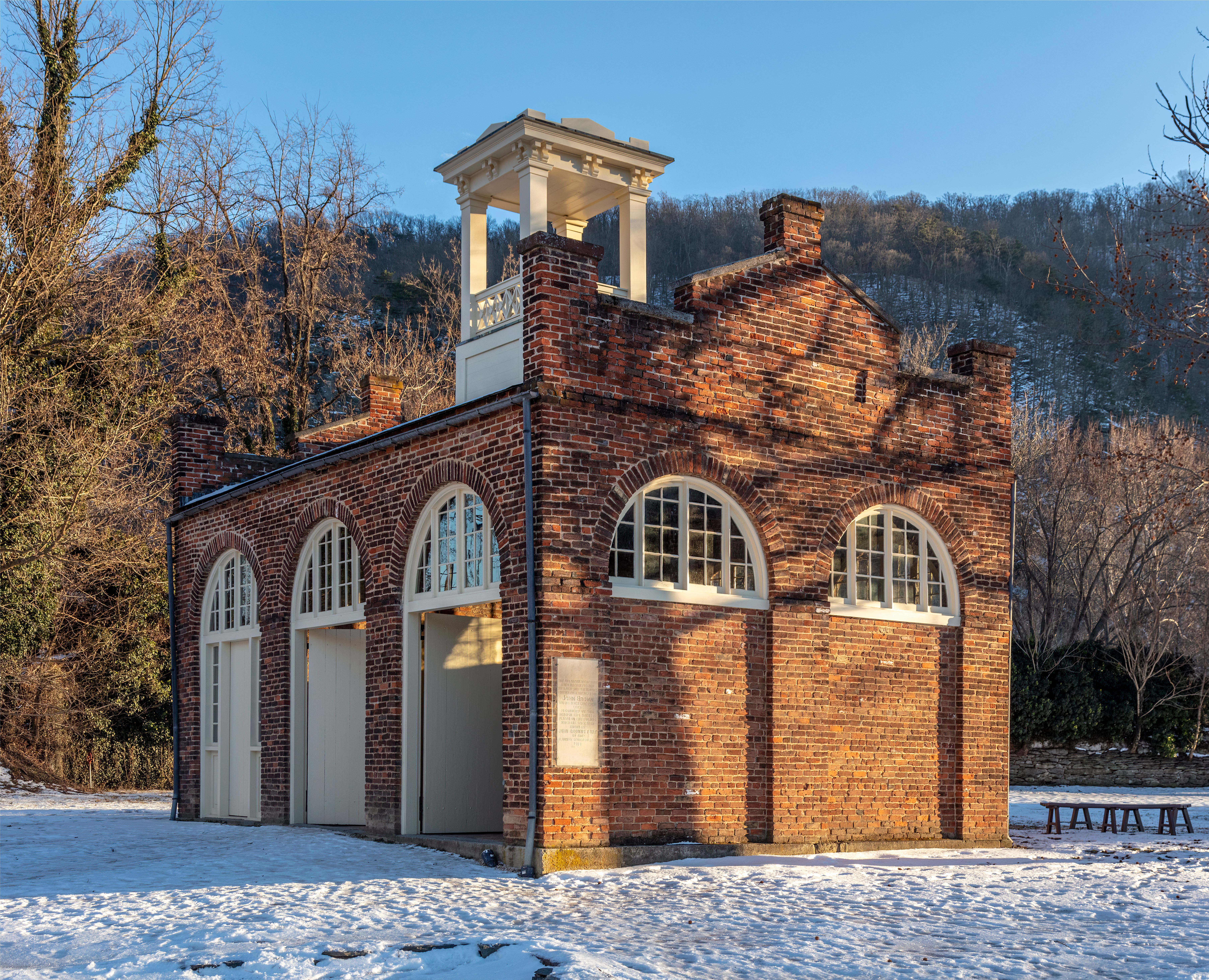 John Brown's Fort, the armory engine house where he made his last stand.