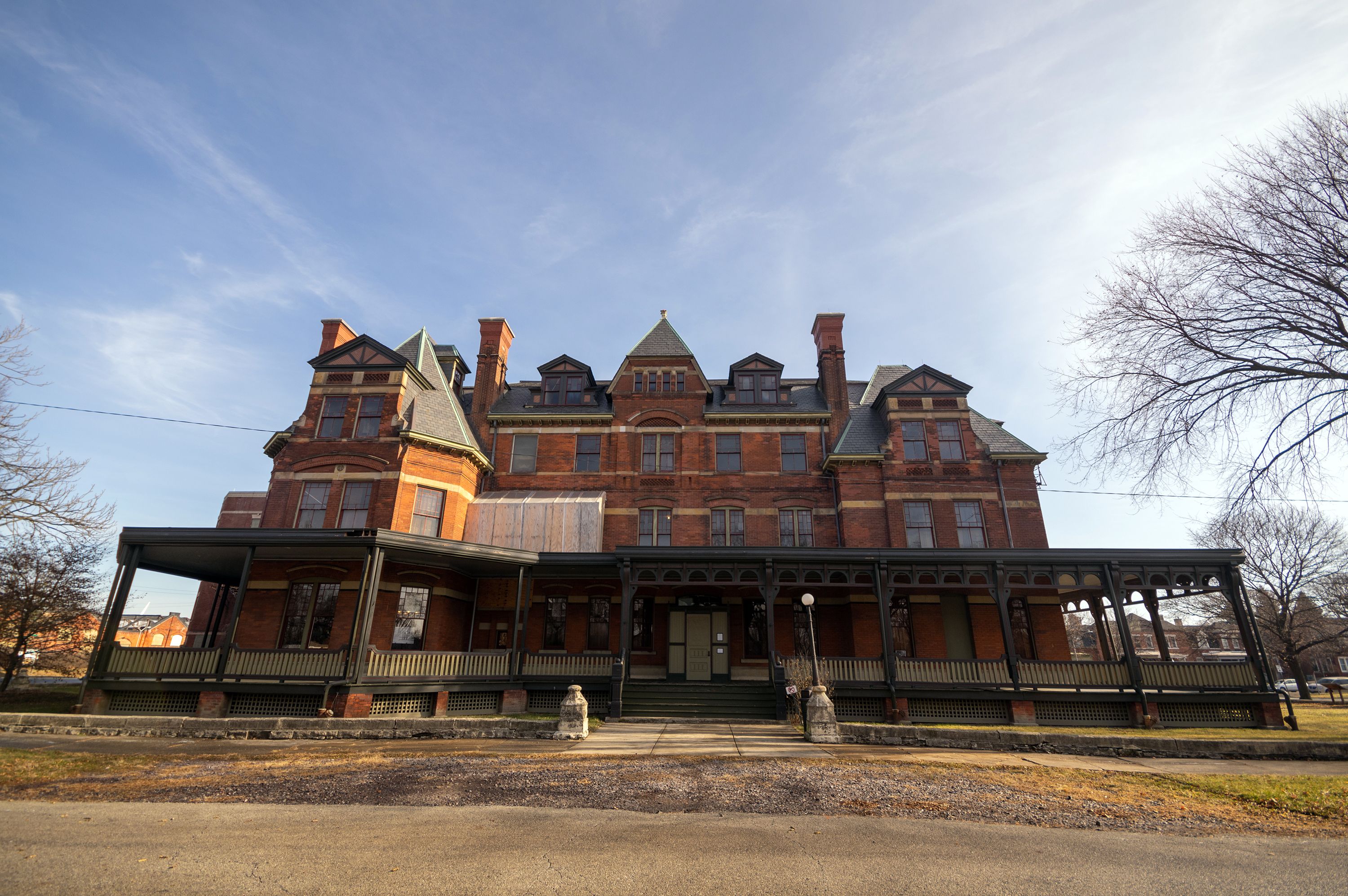 The Hotel Florence, a landmark building in the Pullman historic district.