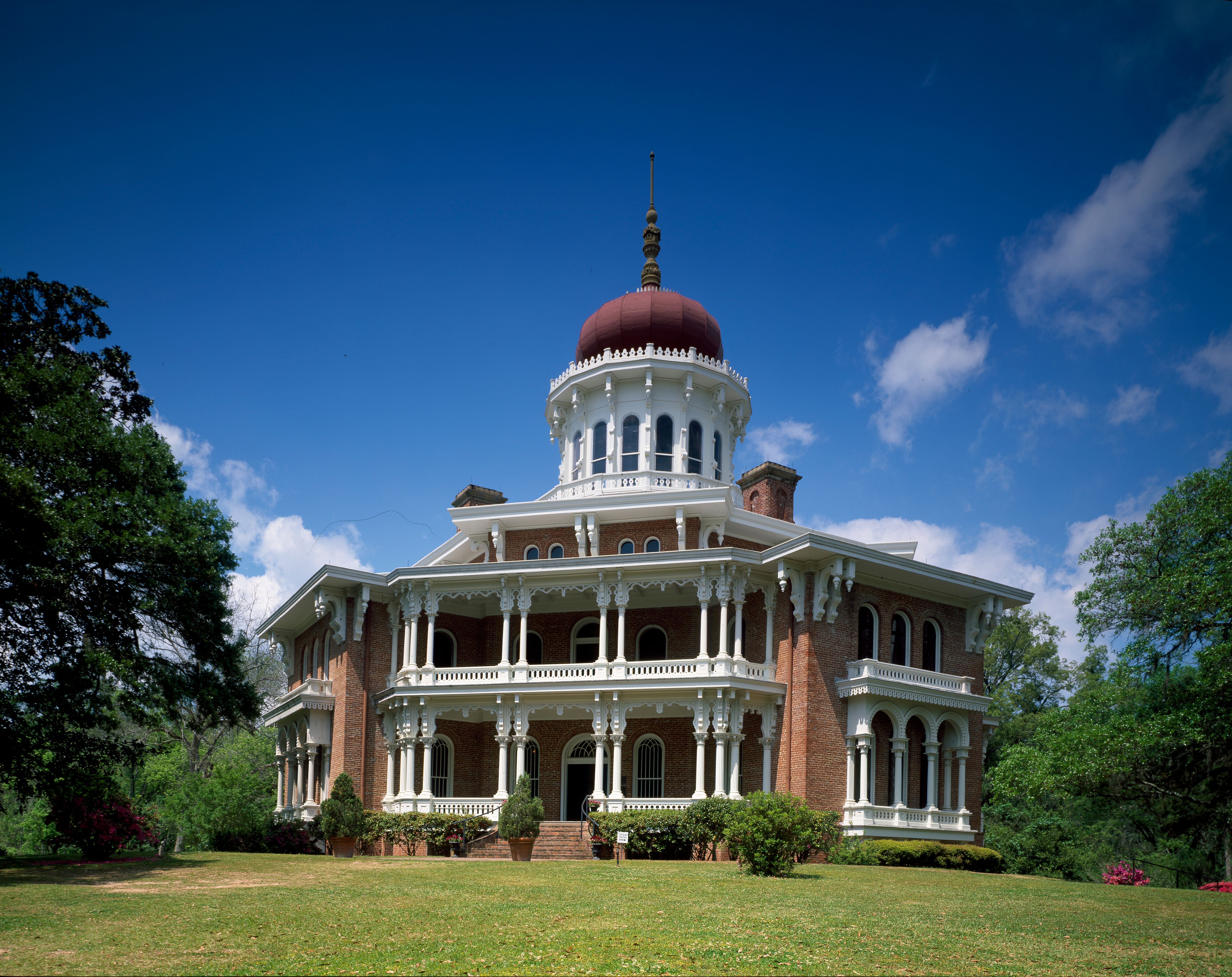 Longwood, the unfinished octagonal mansion in Natchez, Mississippi.