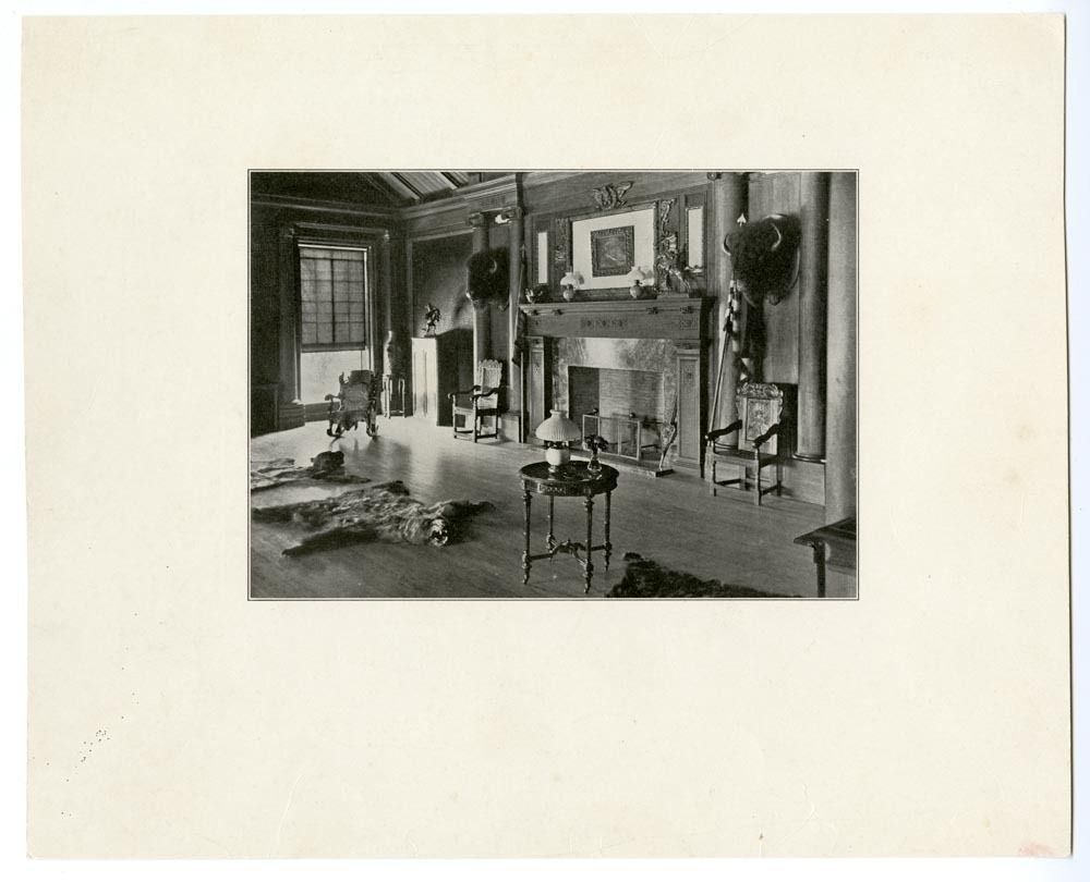 The trophy-filled North Room at Sagamore Hill around 1905.