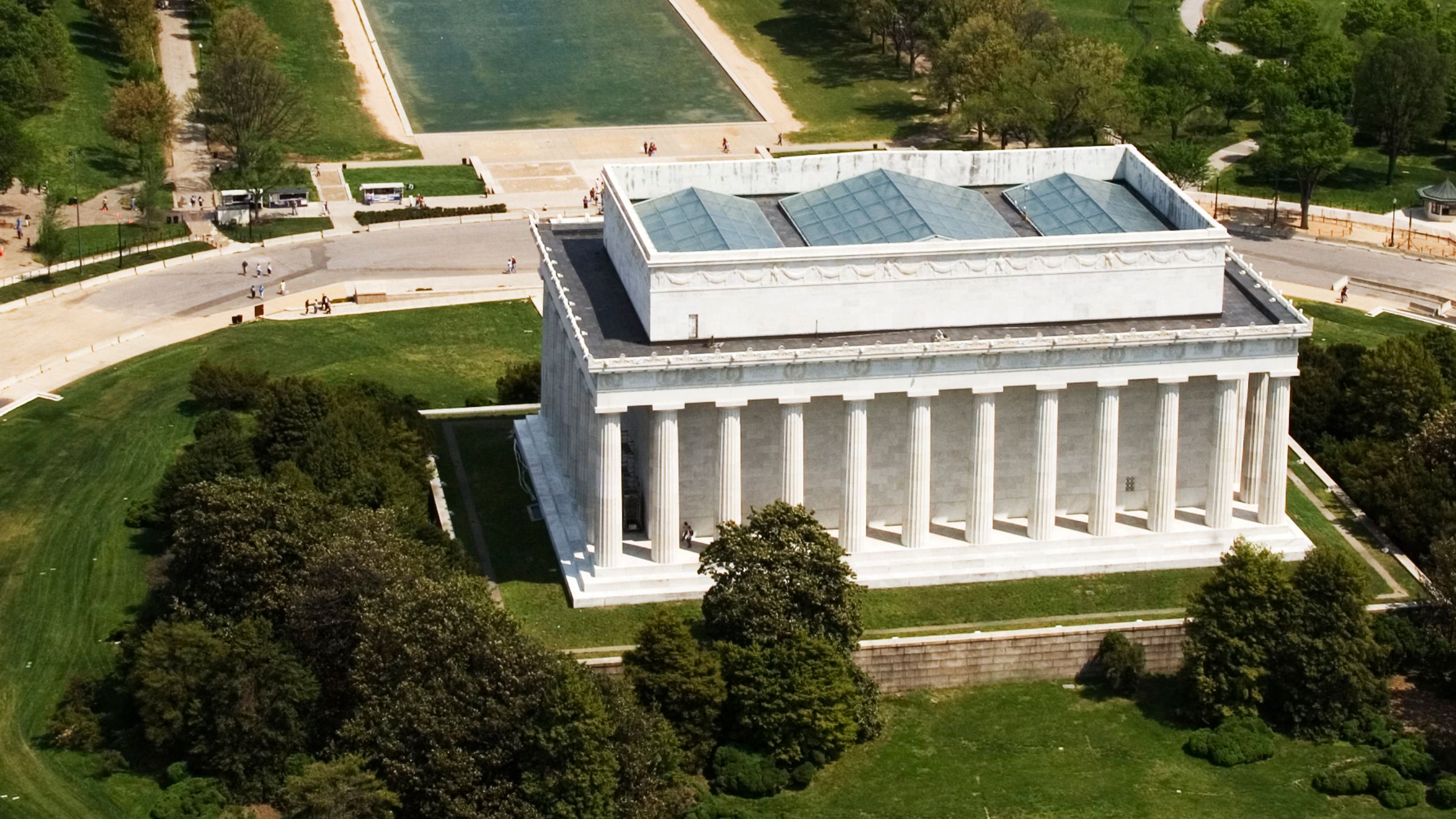 The Lincoln Memorial on the National Mall, Washington, D.C.