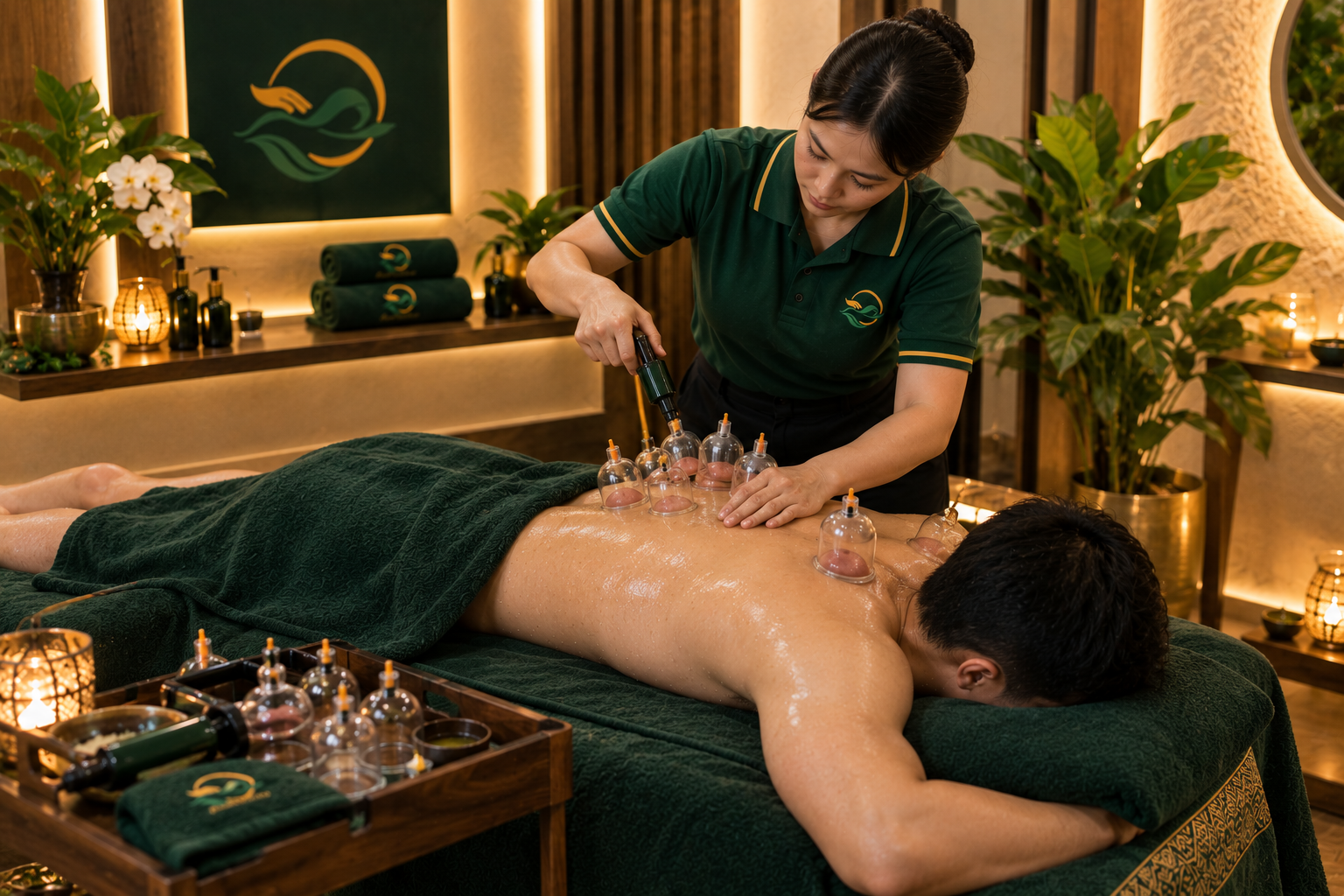 Body Massage + Bekam
