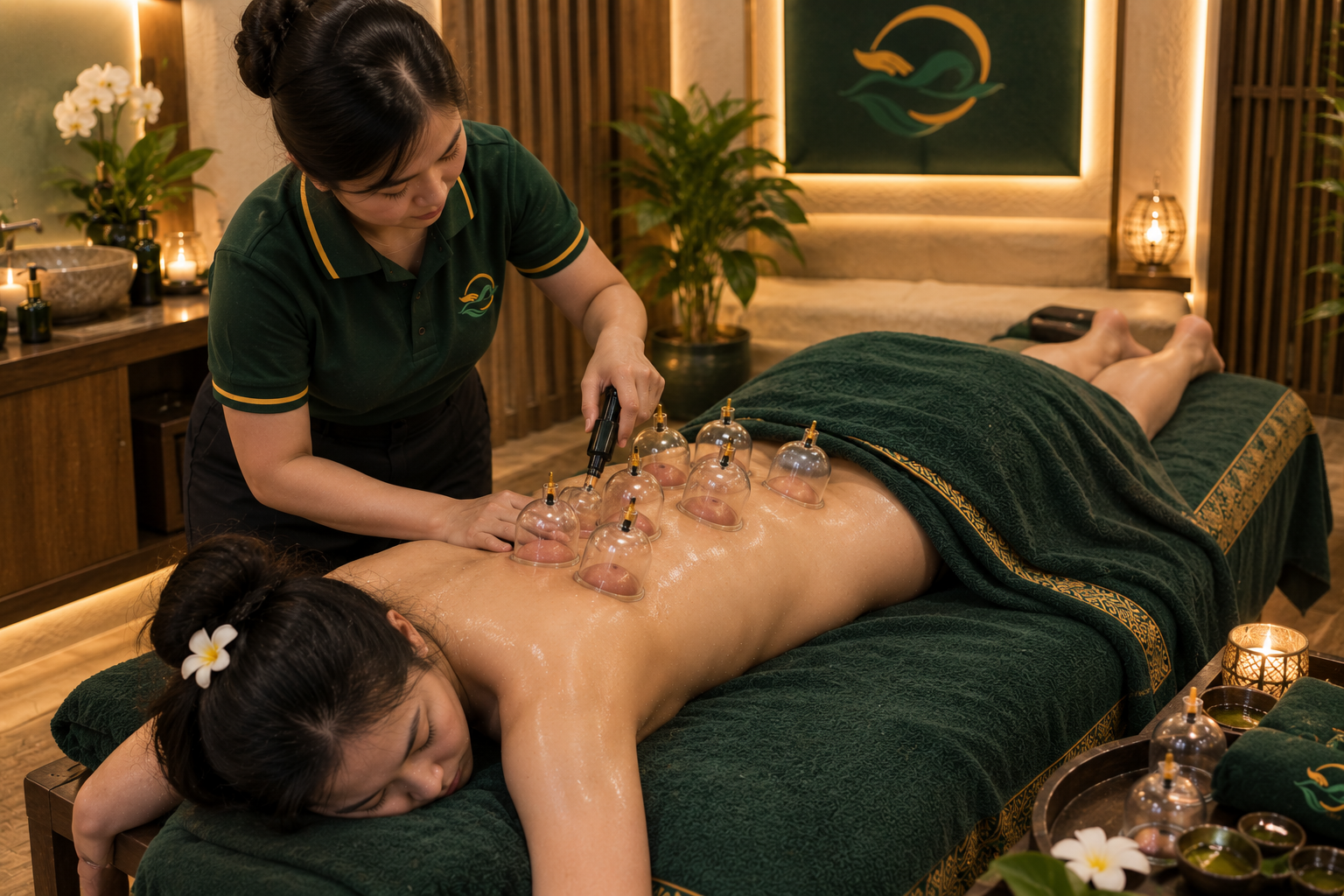 Body Massage + Bekam