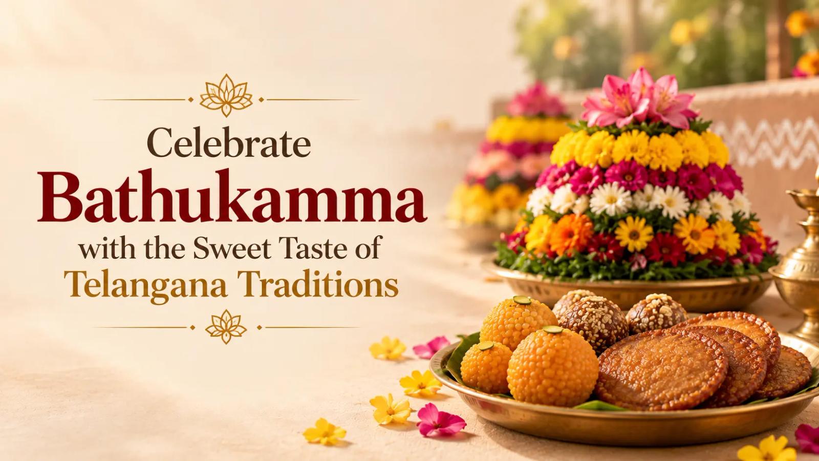 Celebrate Bathukamma with the Sweet Taste of Telangana Traditions