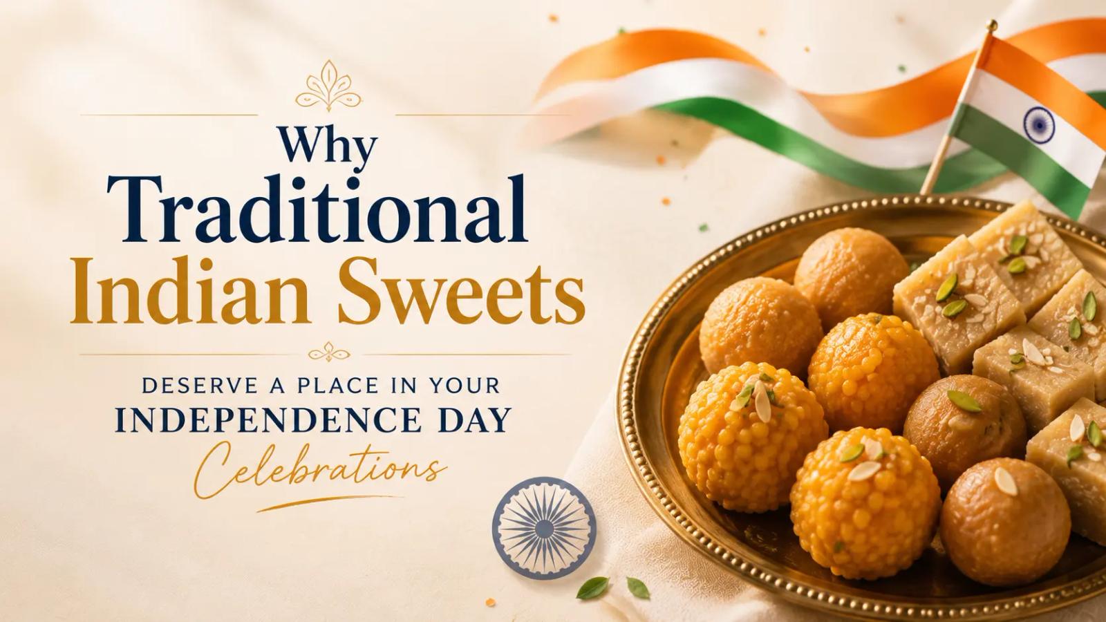 Why Traditional Indian Sweets Deserve a Place in Your Independence Day Celebrations