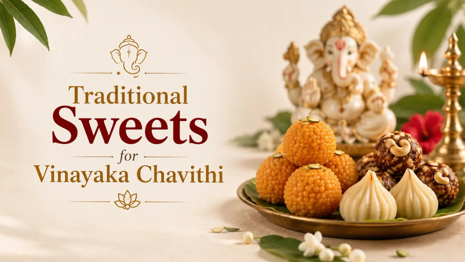 Traditional Sweets for Vinayaka Chavithi