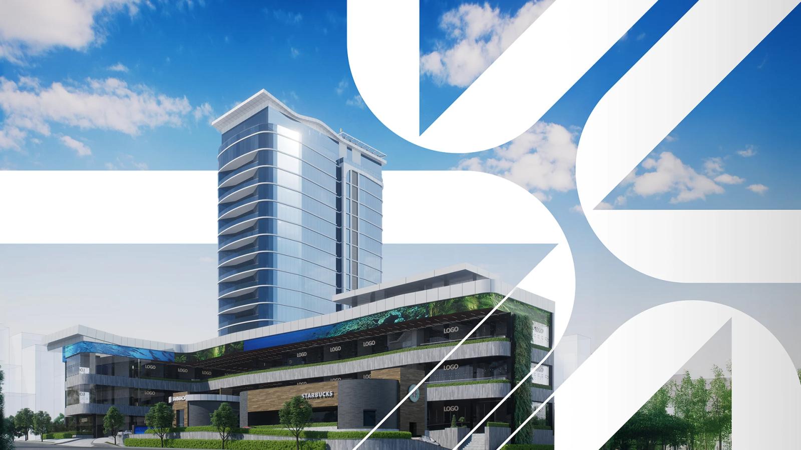 Lindares building background