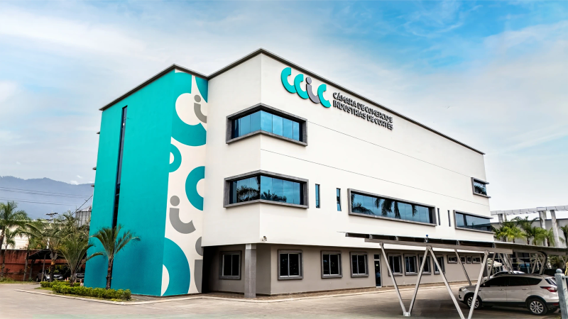CCIC Building with new rebranding