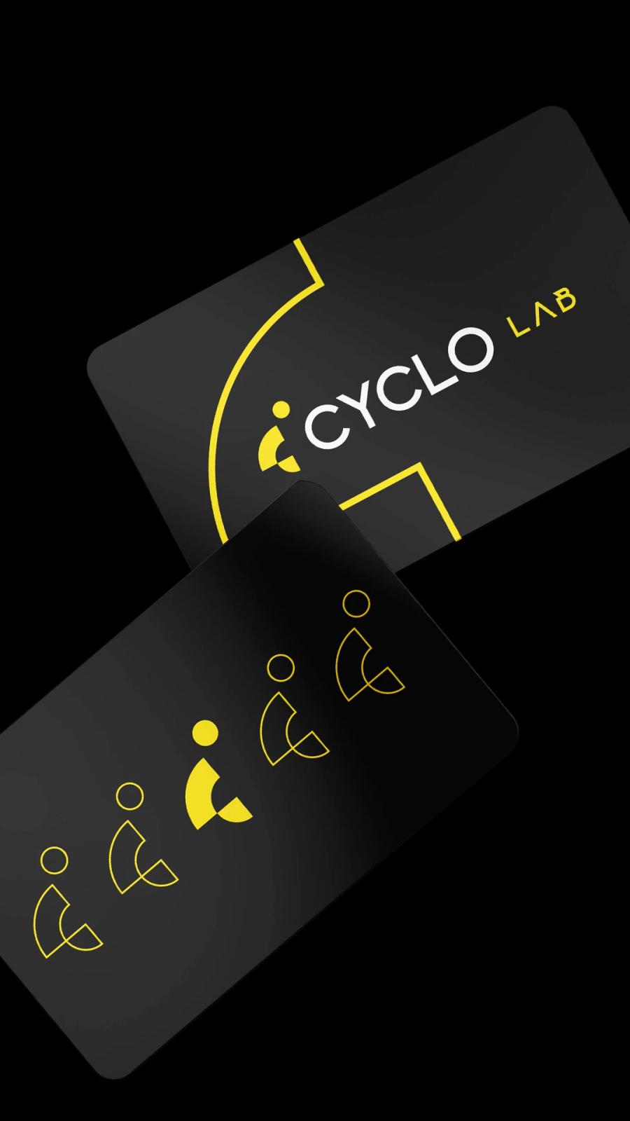 Cyclo branding cards