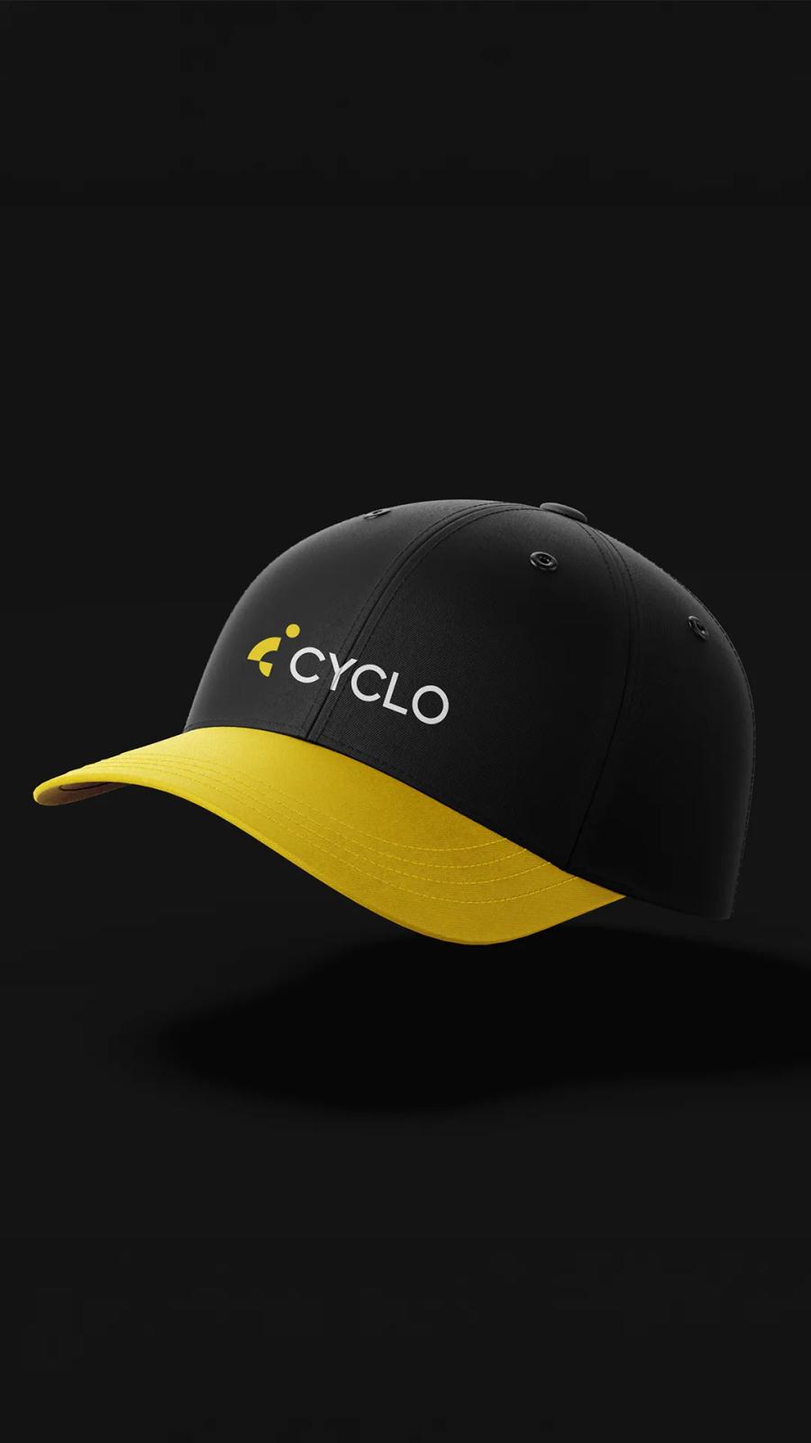 Cyclo branding cap