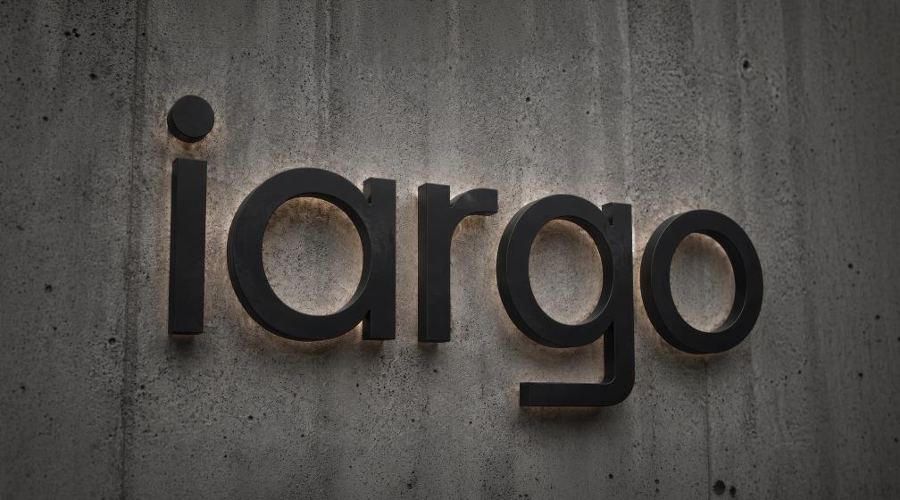 IARGO Logo font