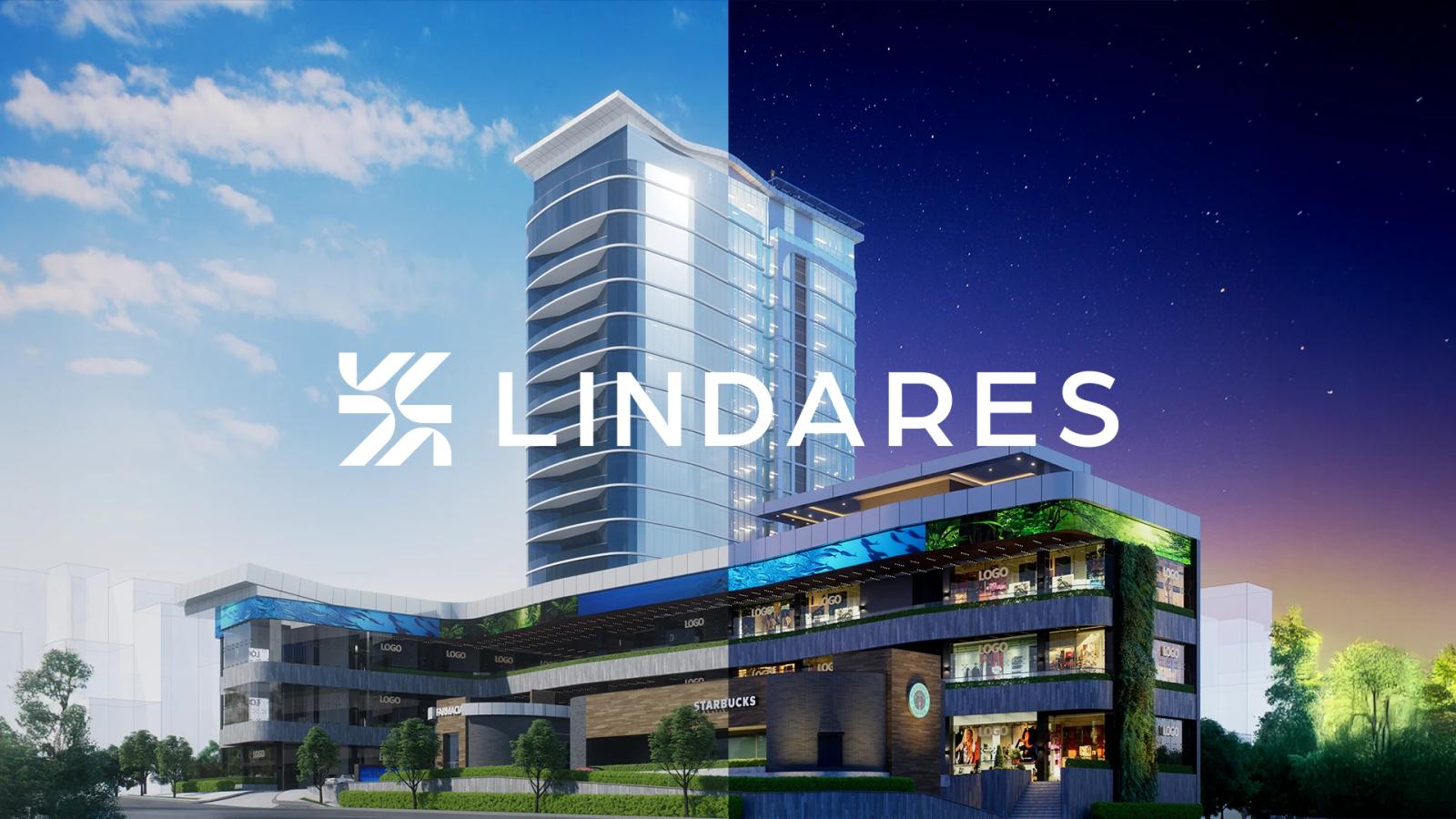 Lindares background building