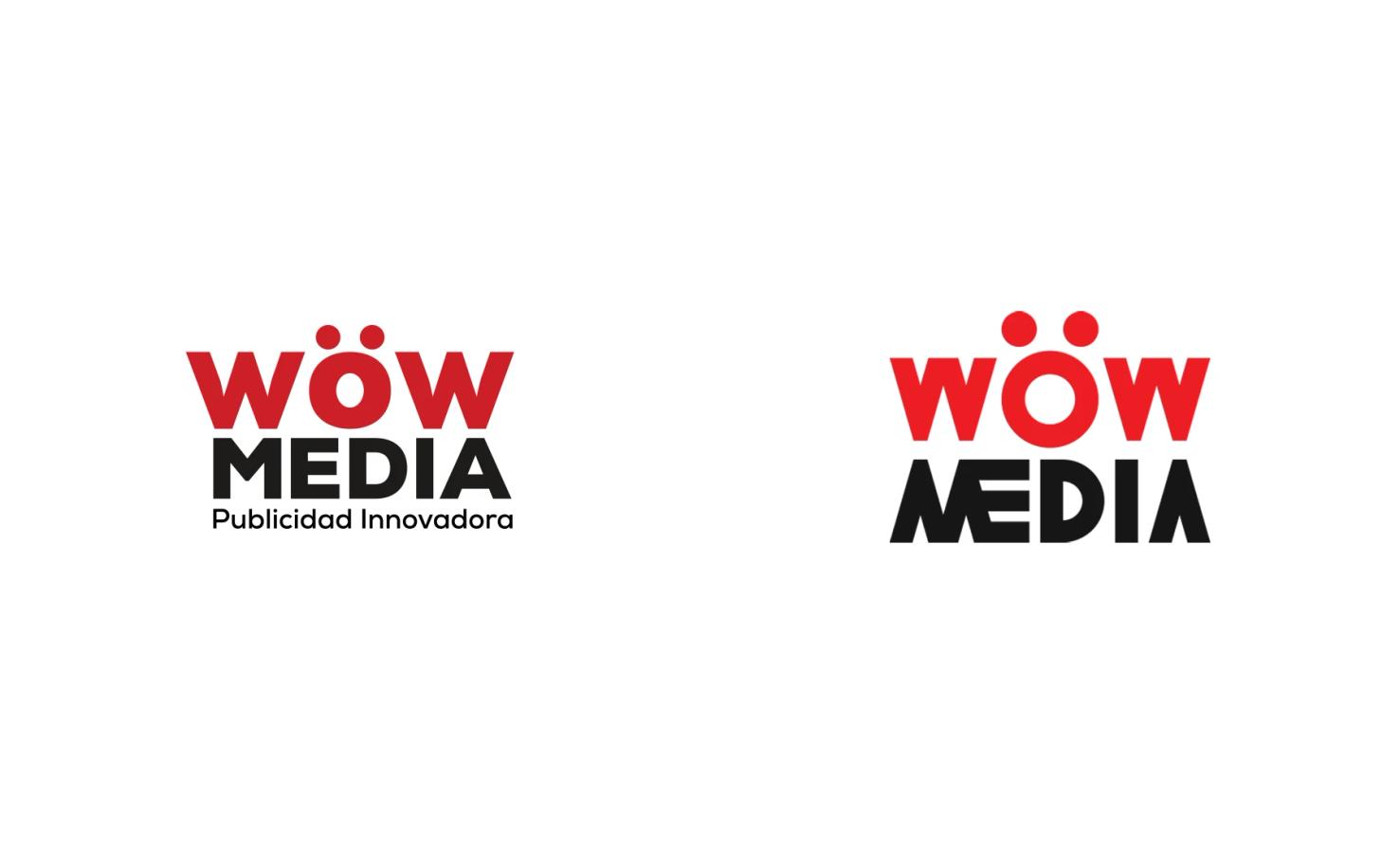 WOW Media logo evolution