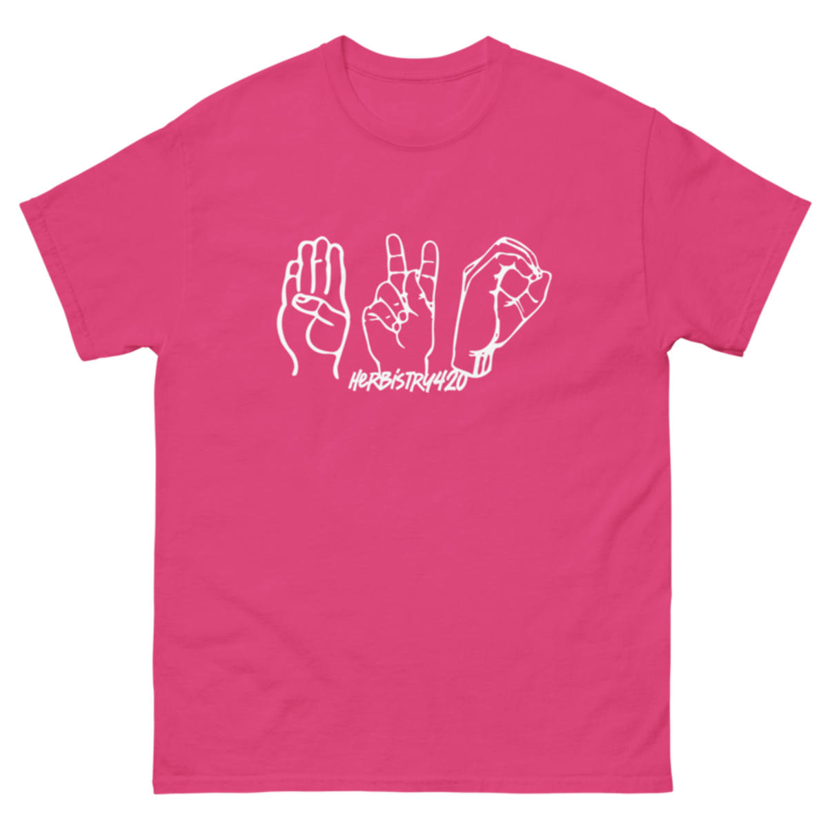 420 Hands – Unisex Classic Tee — heliconia