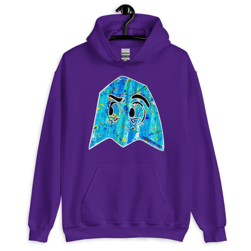 Blue Ghost – Unisex Hoodie — purple