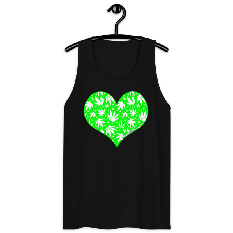 Love Weed – Men’s premium tank top