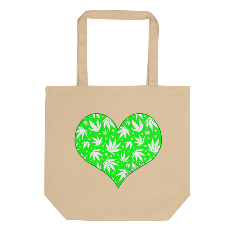 Love Weed – Eco Tote Bag — oyster