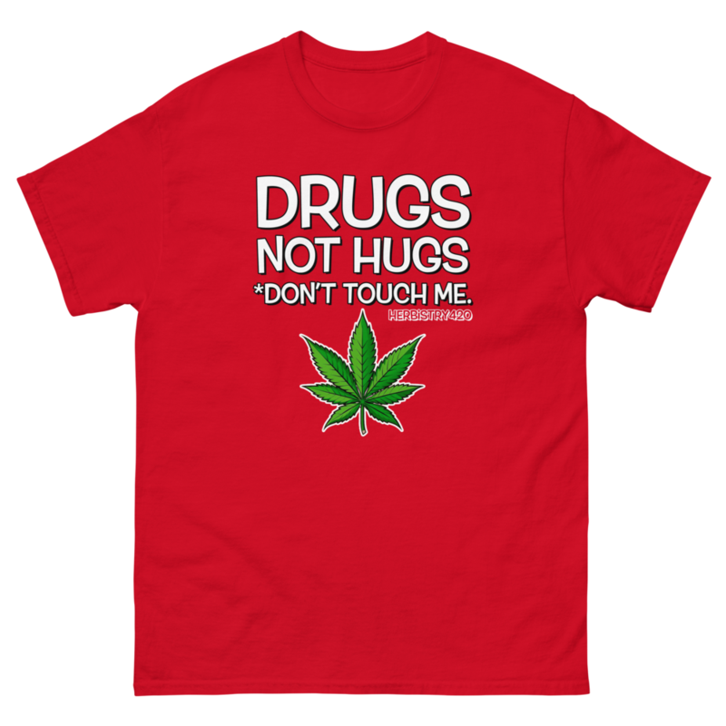 Don't Touch Me – Unisex Classic Tee — red