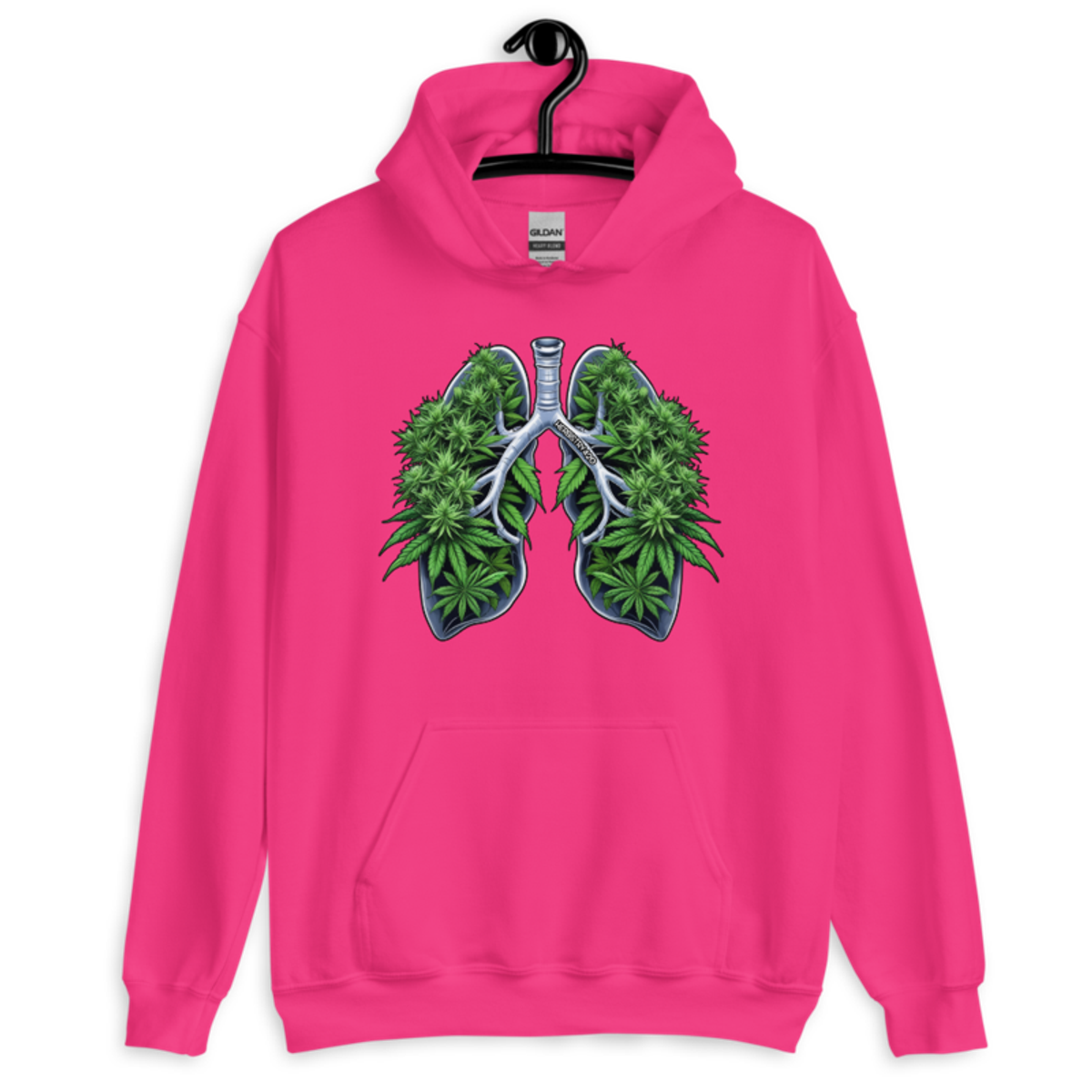 Weed Lungs – Unisex Hoodie — heliconia
