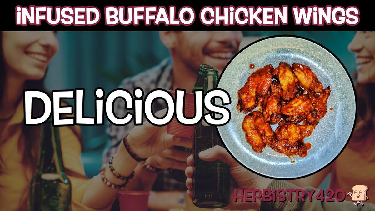 cannabis buffalo chicken wings