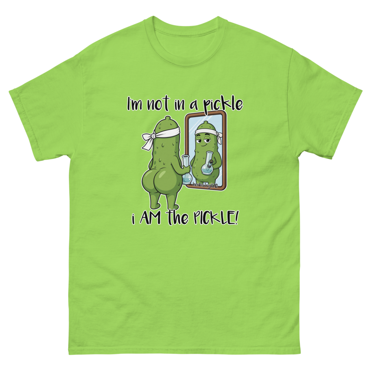 I Am The Pickle – Unisex Classic Tee — lime
