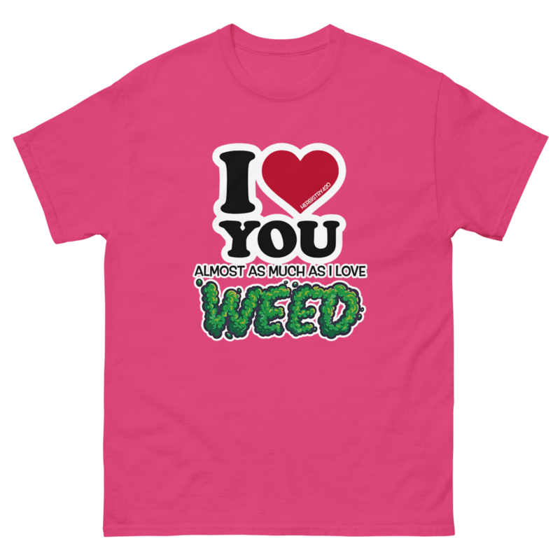 I Love You Almost – Unisex Classic Tee — heliconia
