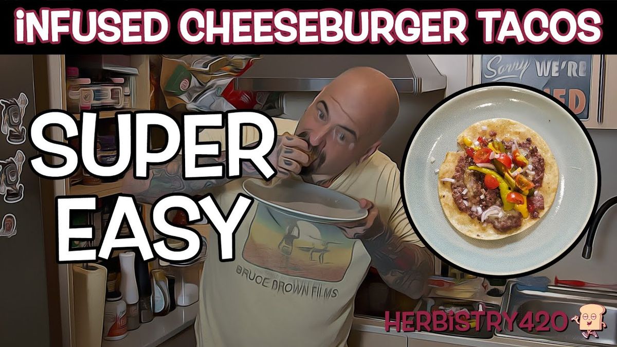 infused cheeseburger tacos