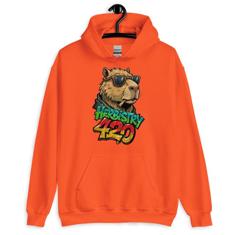 Cappy Life – Unisex Hoodie — orange