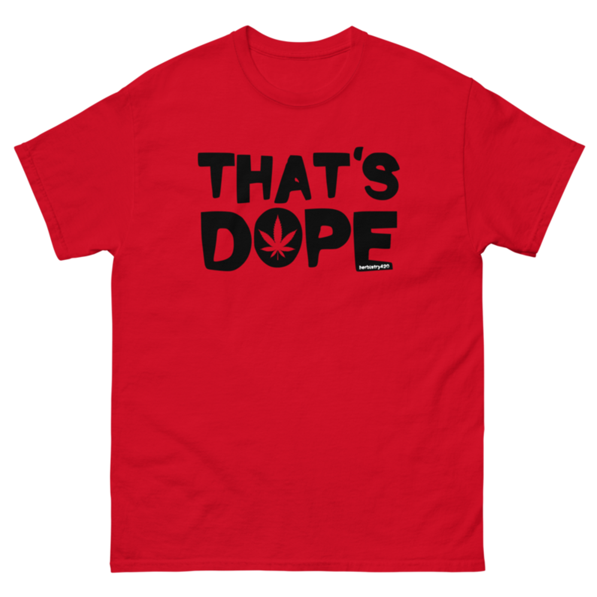 That's Dope – Unisex classic tee — red