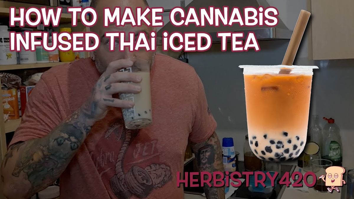 cannabis infused thai iced tea recipe