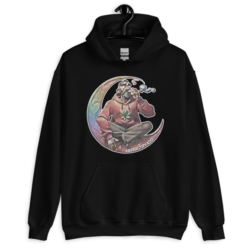 Smoking on the Moon – Unisex Hoodie