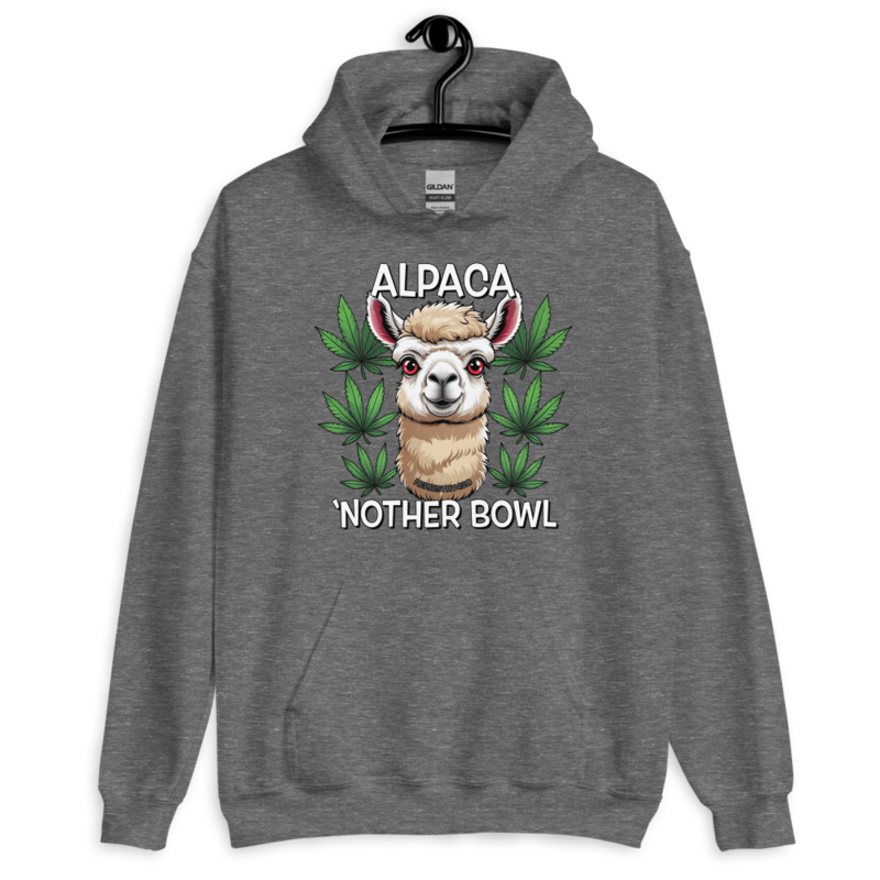 Alpaca 'Nother Bowl – Unisex Hoodie — graphite heather