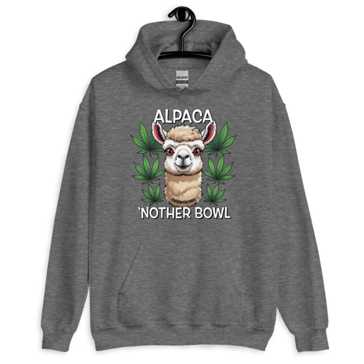 Alpaca 'Nother Bowl – Unisex Hoodie — graphite heather