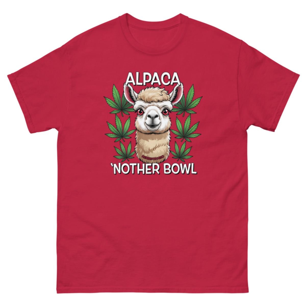 Alpaca 'Nother Bowl – Unisex classic tee — cardinal