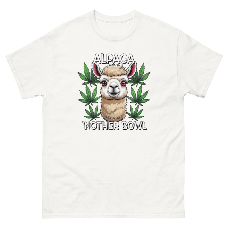Alpaca 'Nother Bowl – Unisex classic tee — white