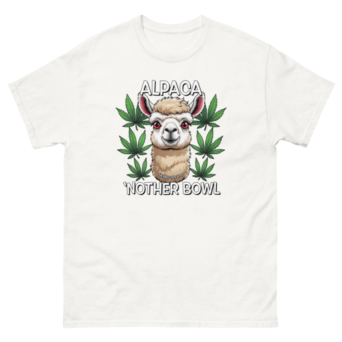 Alpaca 'Nother Bowl – Unisex classic tee — white
