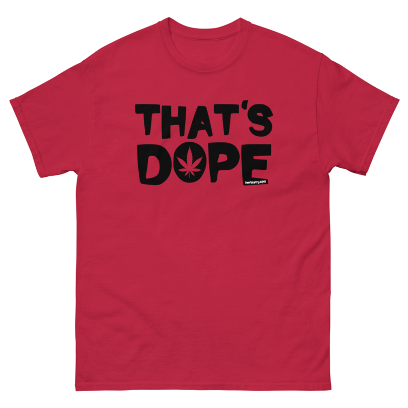 That's Dope – Unisex classic tee — cardinal