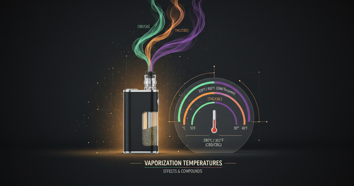 Best Vaporizer Temperature Settings for Every Cannabinoid