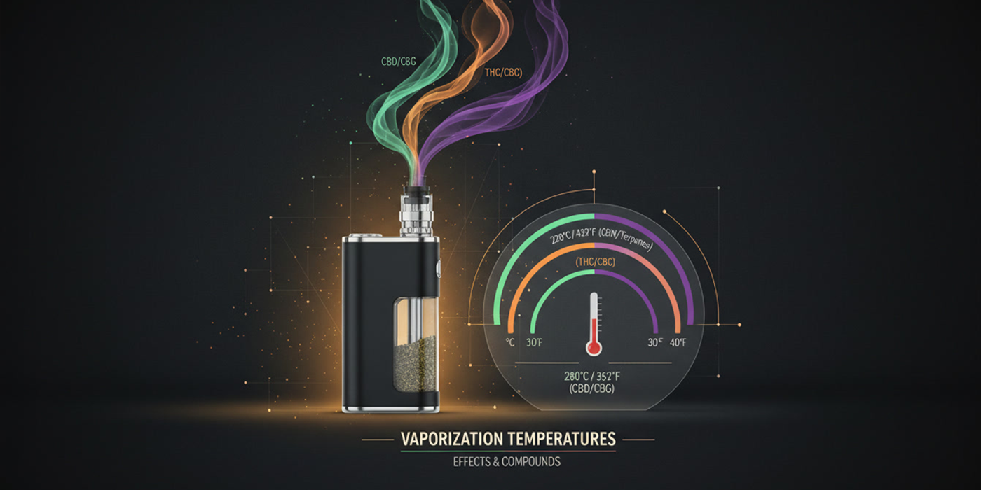 Best Vaporizer Temperature Settings for Every Cannabinoid