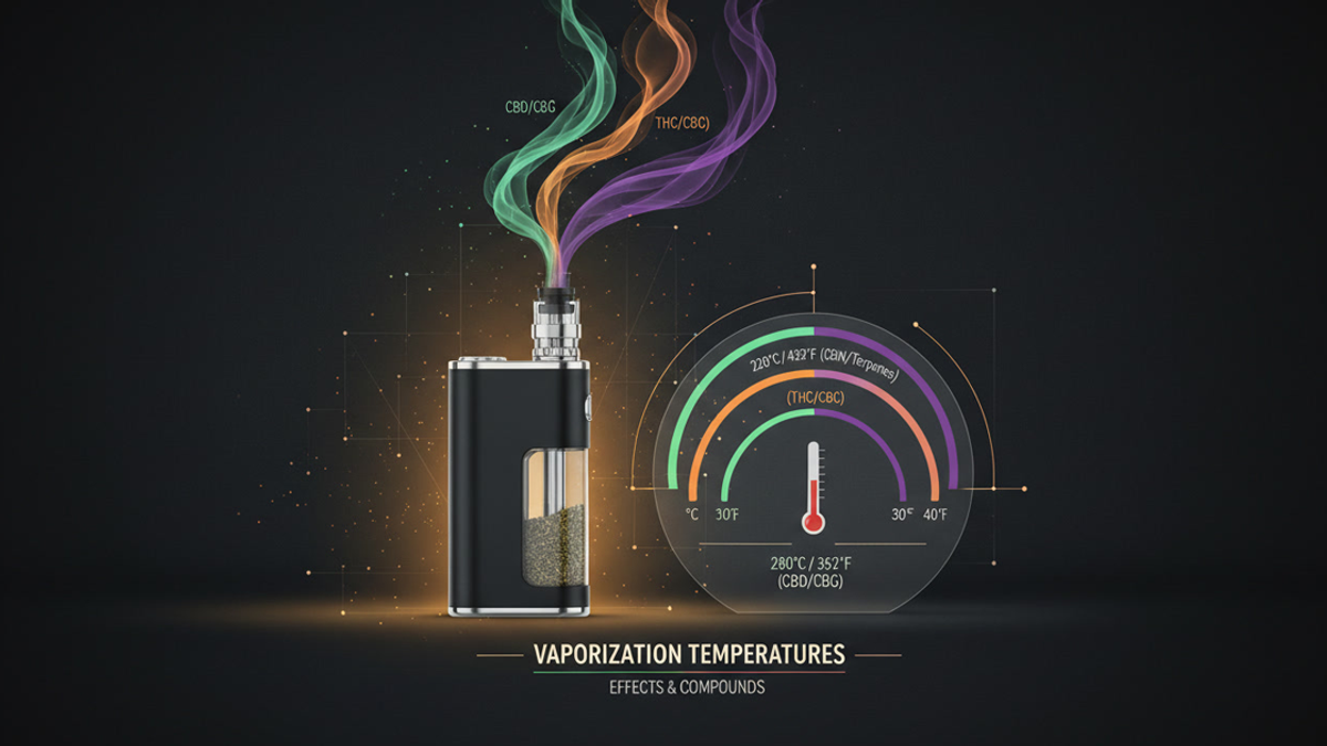 Best Vaporizer Temperature Settings for Every Cannabinoid
